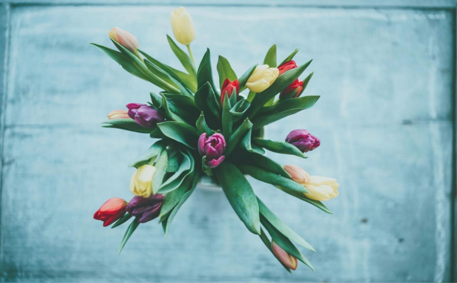 Individual flower bouquet arrangement session